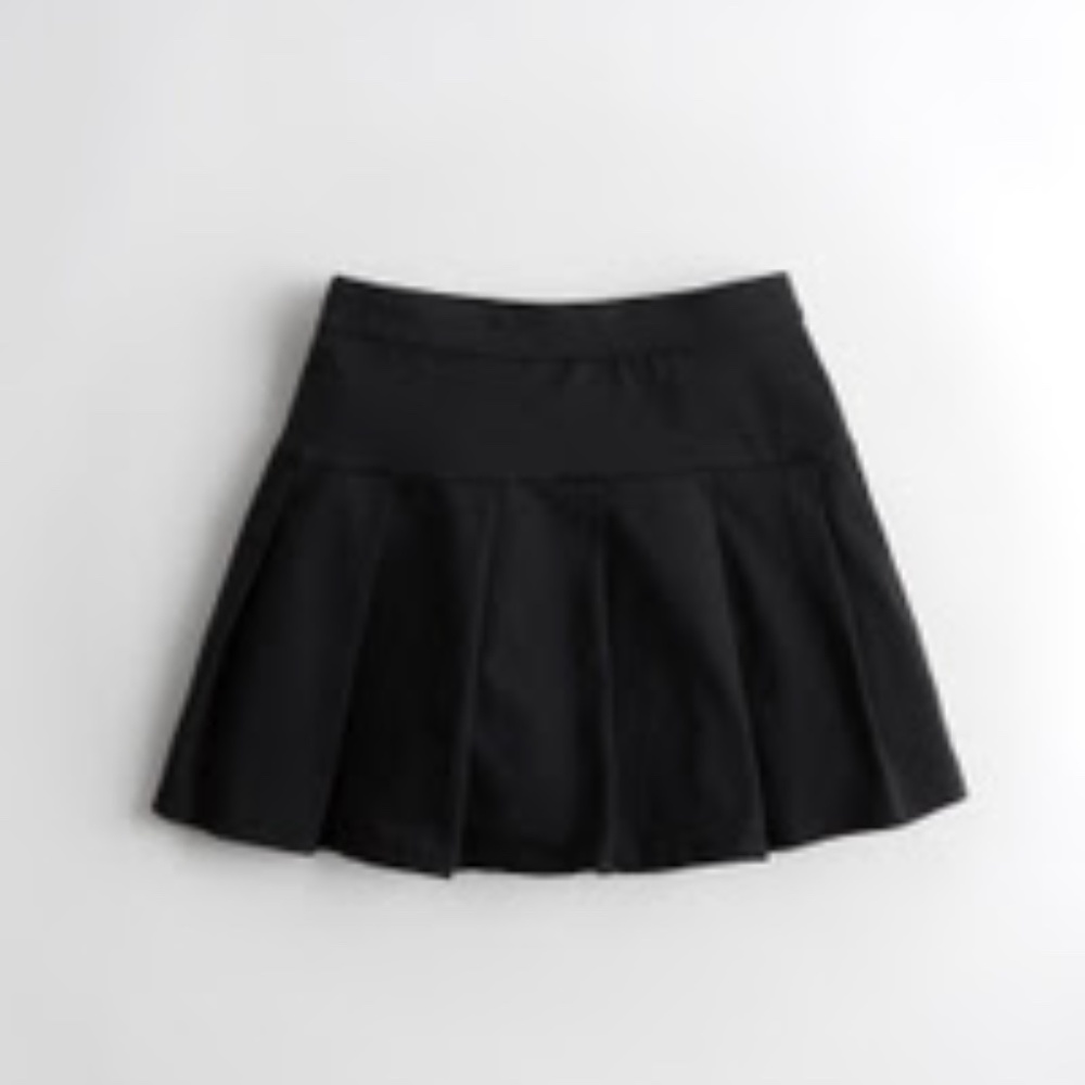 New Ultra High Rise Pleated Knit Athletic Mini Skirt XS | Hollister